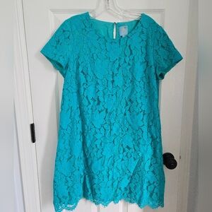 CeCe Teal Dress